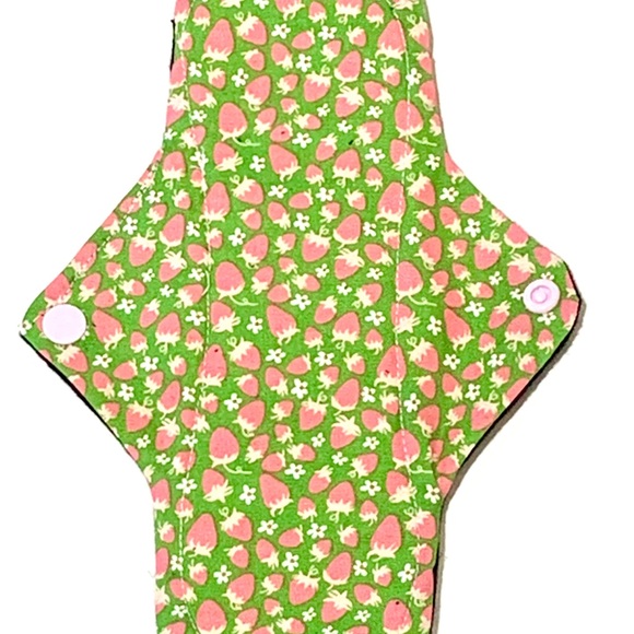 Three Heavy Plus Cloth Menstrual Pads Handmade in Canada with PUL and Zorb - Picture 4 of 5